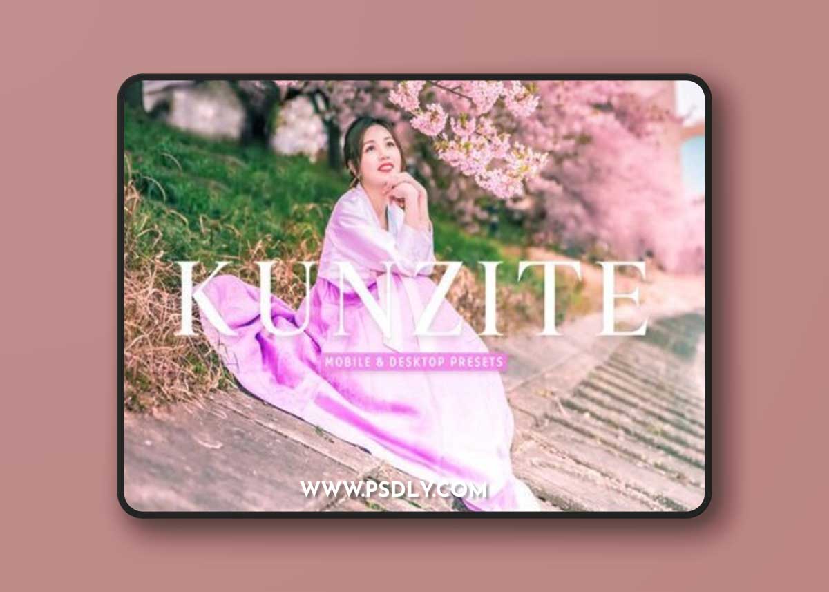 Kunzite Pro Lightroom Presets