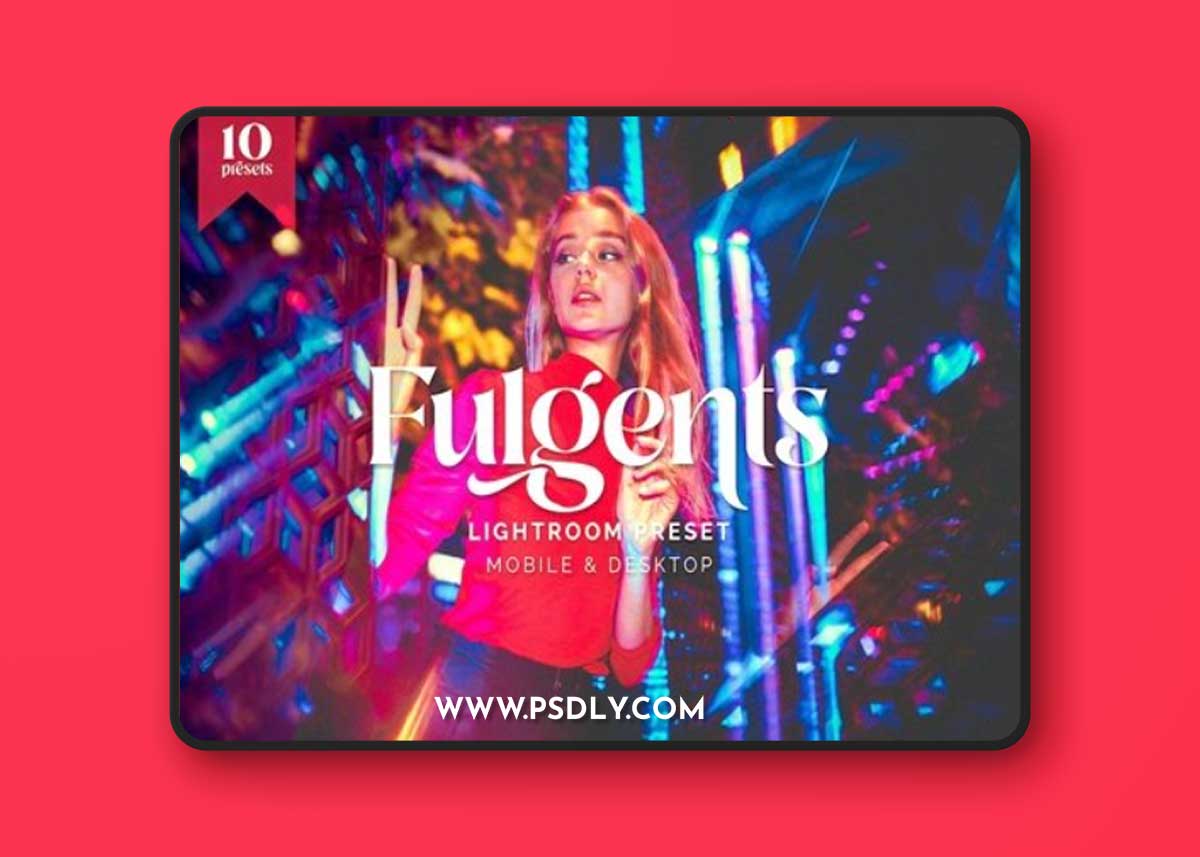 Lightroom Presets - Fulgents Cyberpunk Style - TW QCSC2AM