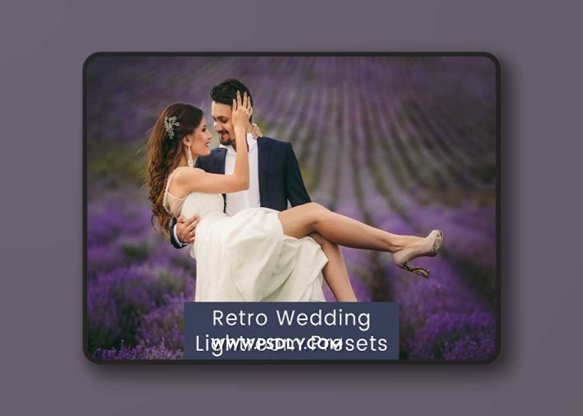 Retro Wedding Lightroom Presets MK8B2EH