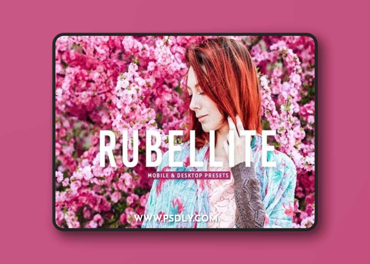 Rubellite Mobile & Desktop Lightroom Presets 8HX7PGF