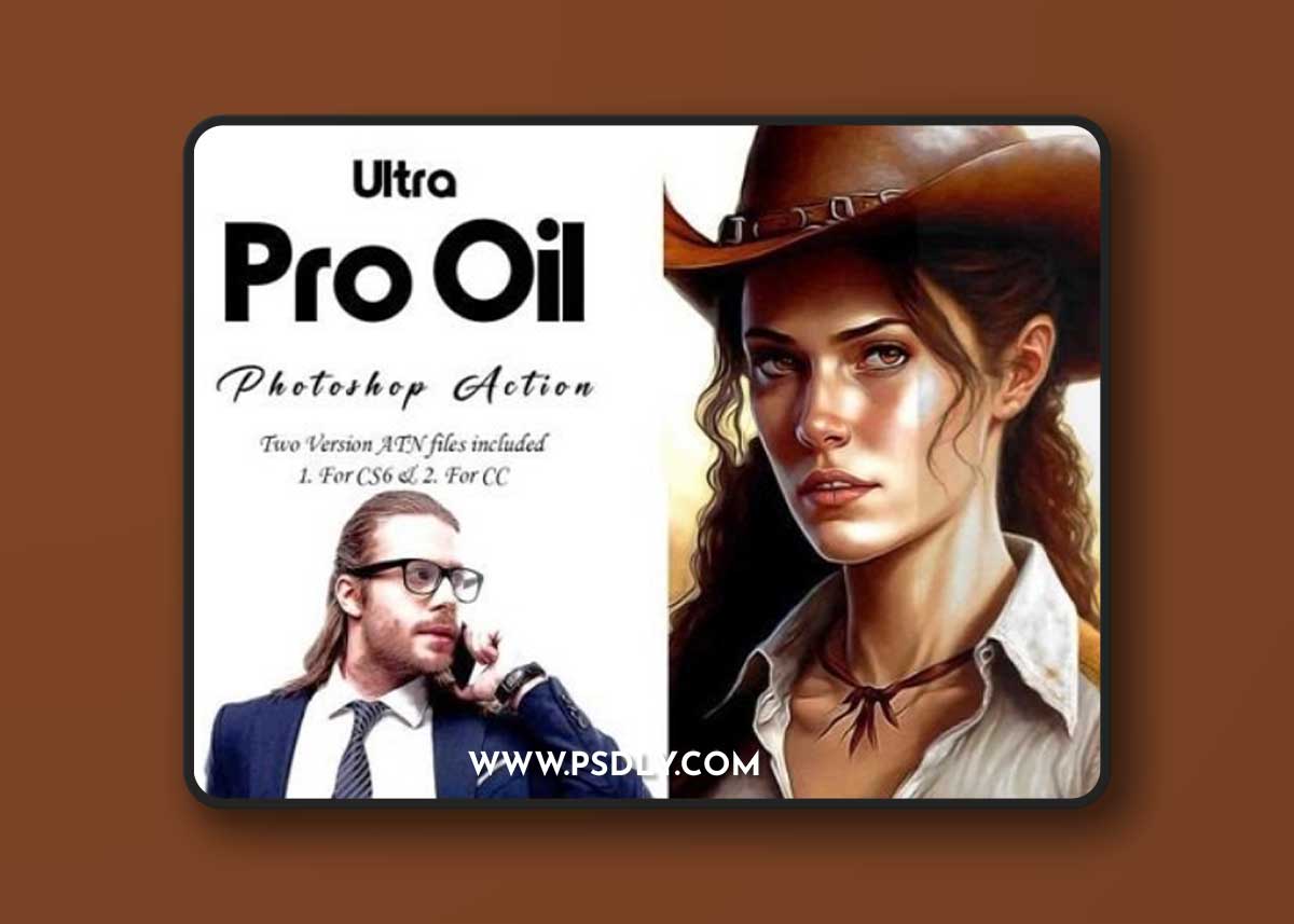 Ultra Pro Oil Photoshop Action