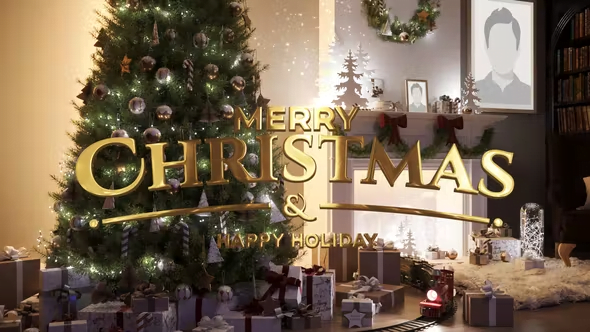Videohive Christmas Greetings 42197074