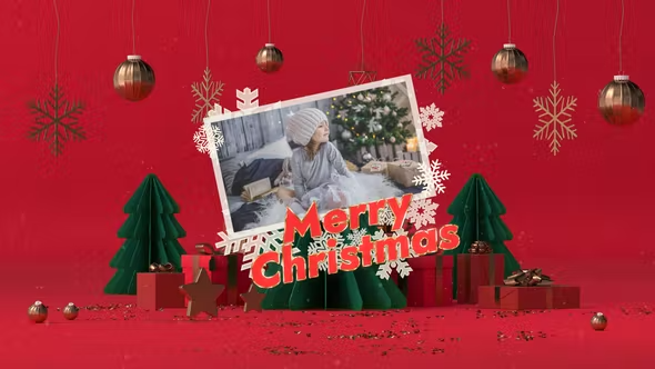 Videohive Christmas Greetings Intro Opener 42462702