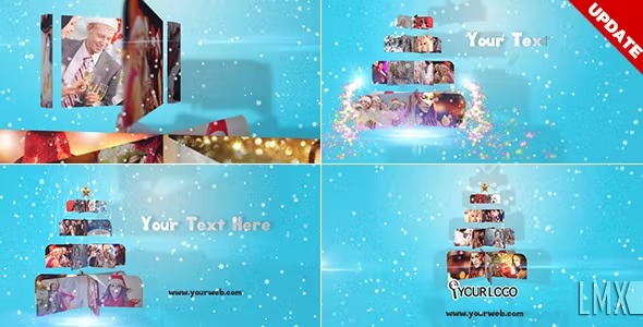Videohive Christmas Image Tree 6337541