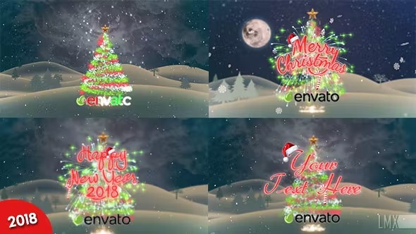 Videohive Christmas - New Year 2018 9486843
