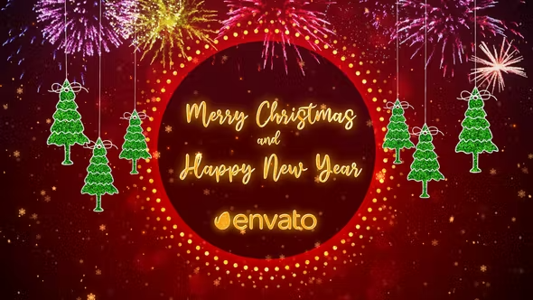 Videohive Christmas New Year Wishes 42278205