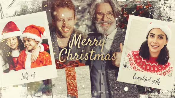 Videohive Christmas Photo Wishes 42284417