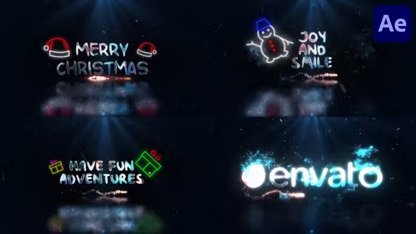 Videohive Christmas Wishes for After Effects 41998691