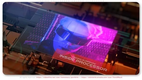 Videohive Inside Processor Techno Slideshow 42019931