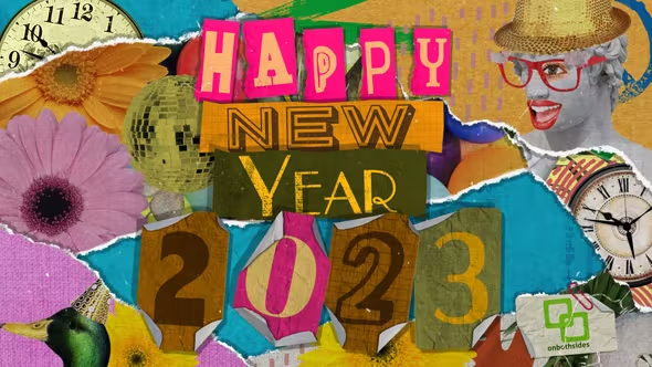 Videohive New Year Collage Opener 41937123