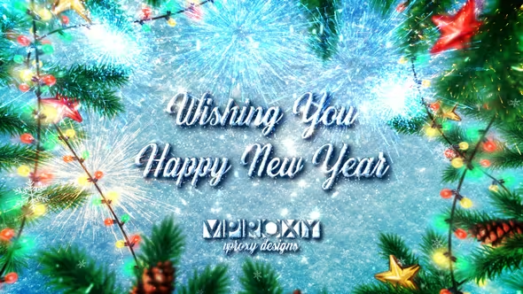 Videohive New Year Wishes 42404845