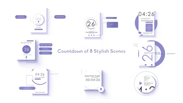 Videohive Style Countdown Timers 42476705
