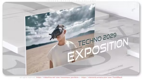 Videohive Techno Exhibition Gallery 42616537