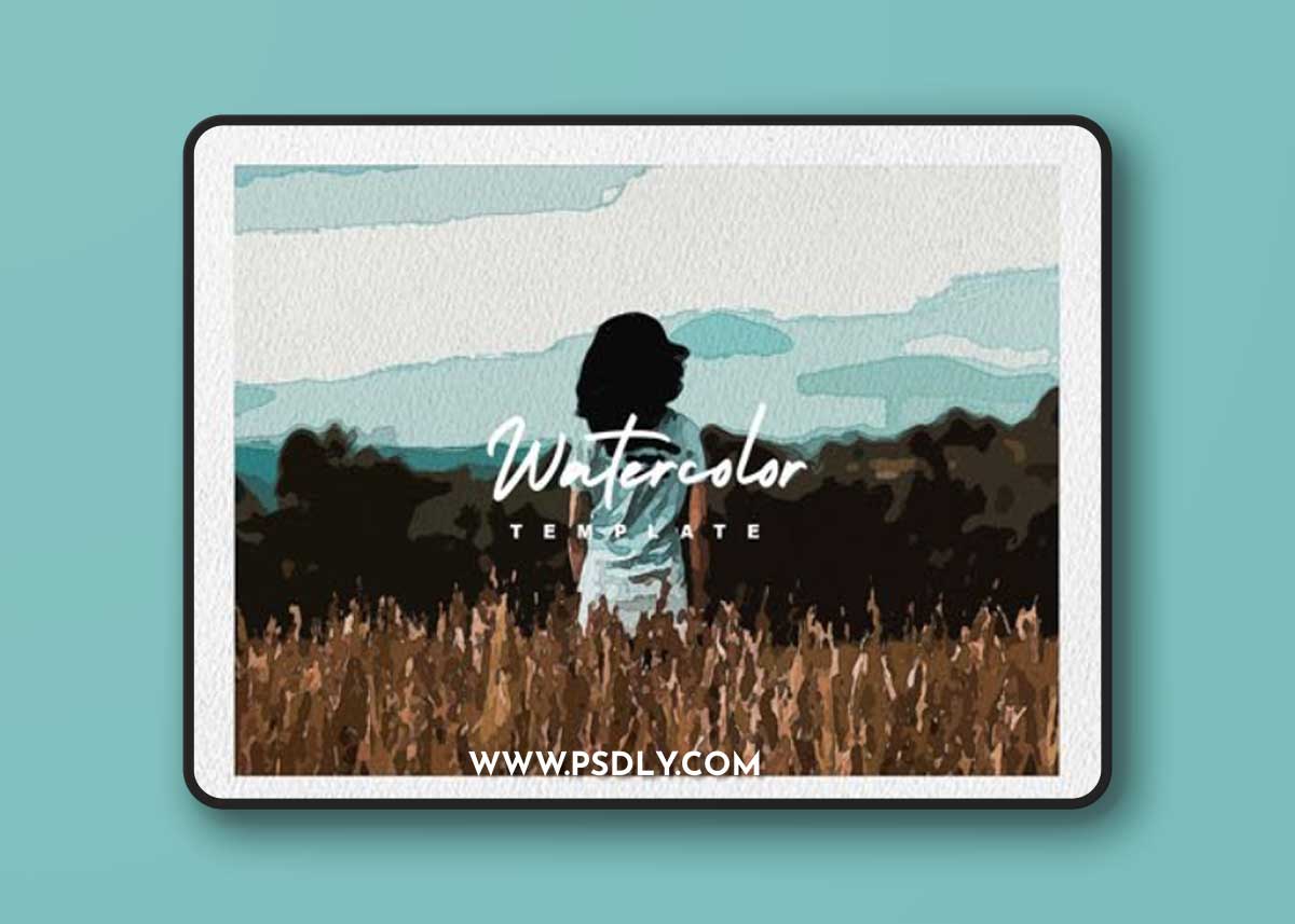 Watercolor Painting Effects for Photoshop