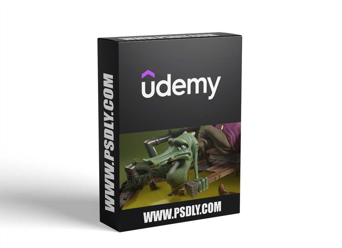 ZBrush Beginner's Course: Sculpting Crile the Crocodile