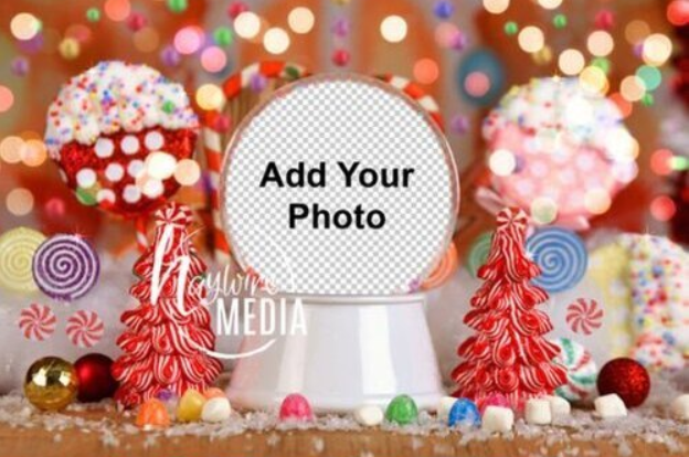 Christmas Gingerbread Snow Globe Digital 2 image 228
