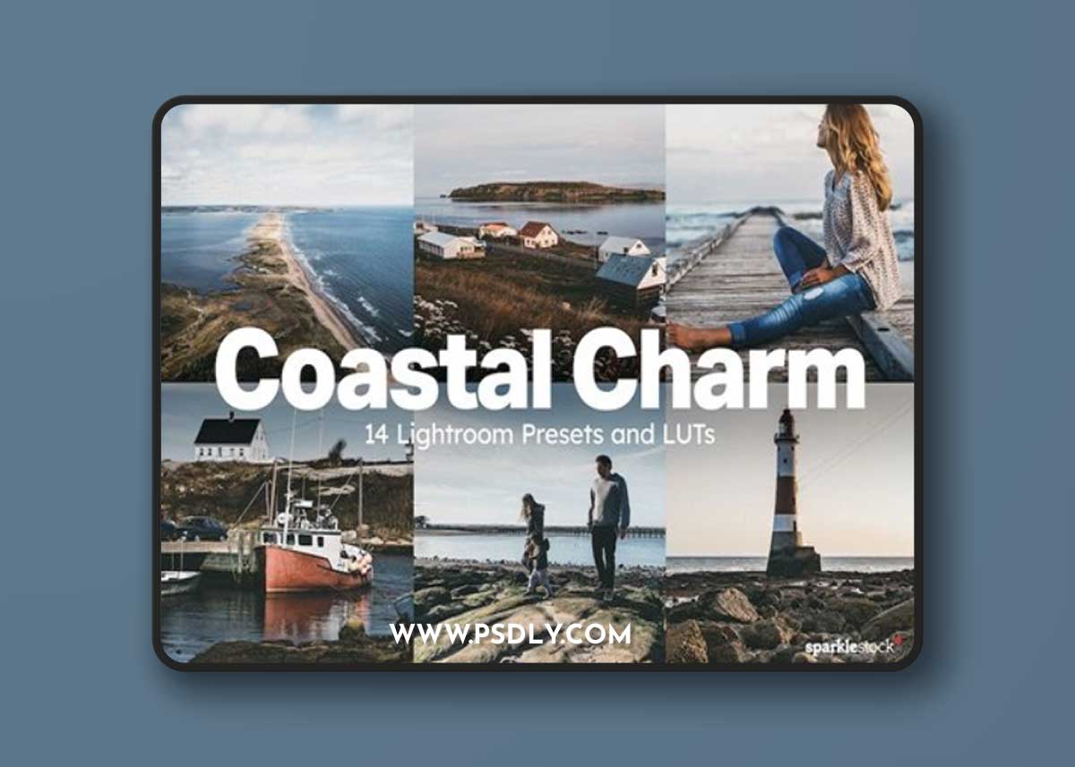 14 Coastal Charm Lightroom Presets and LUTs FUHLZWW