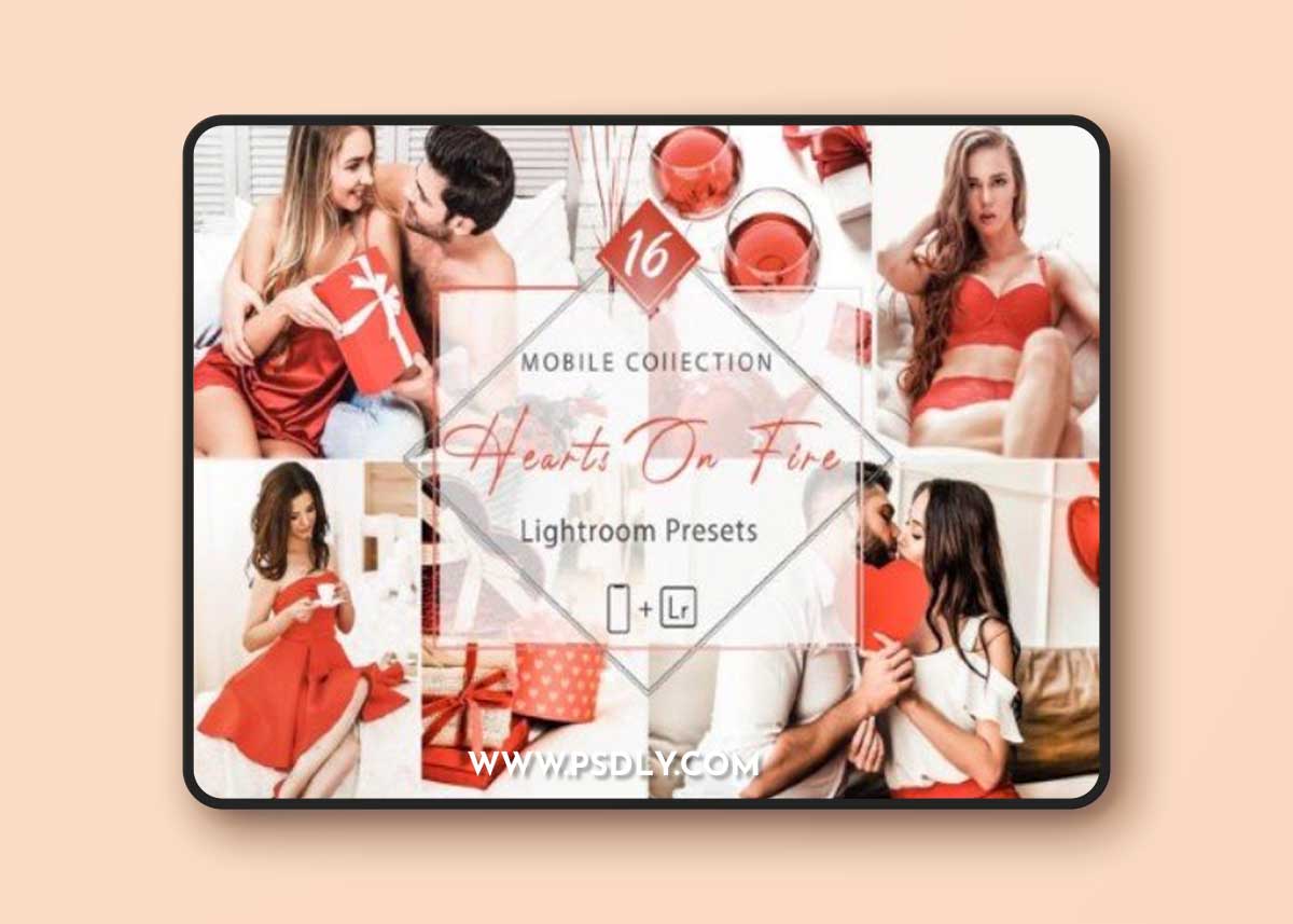16 Mobile Lightroom, Hearts on Fire