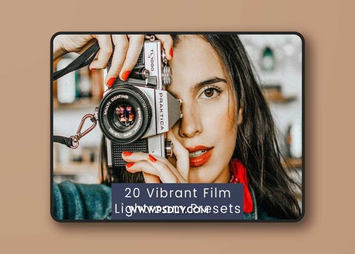 20 Vibrant Film Lightroom Presets 9U2DF4U