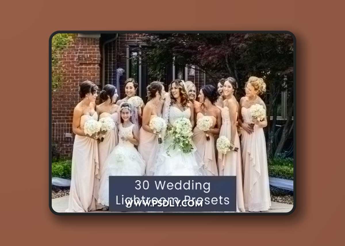 30 Wedding Lightroom Presets SWEDPS4