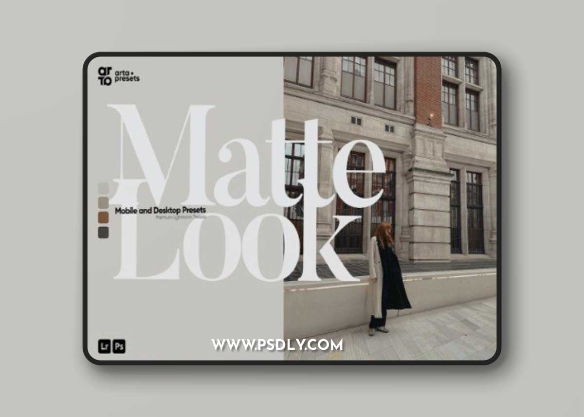 ARTA - Matte Look Presets for Lightroom AL8WGK7