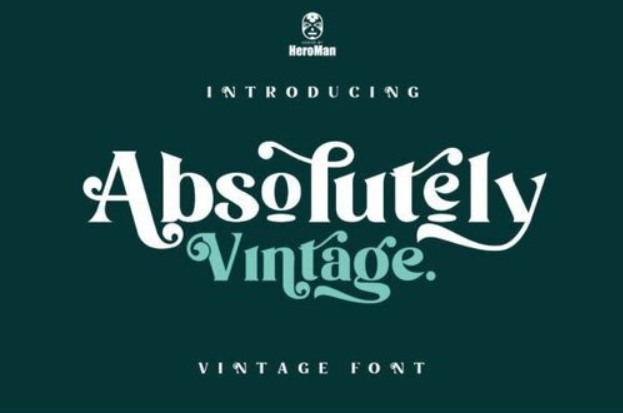 Absolutely Vintage Font