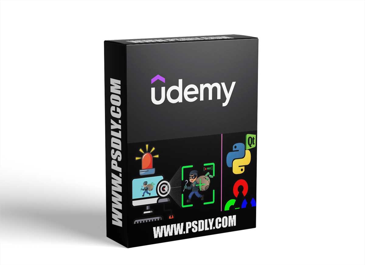 Build Complete Webcam Security Camera | Python OpenCv & Pyqt