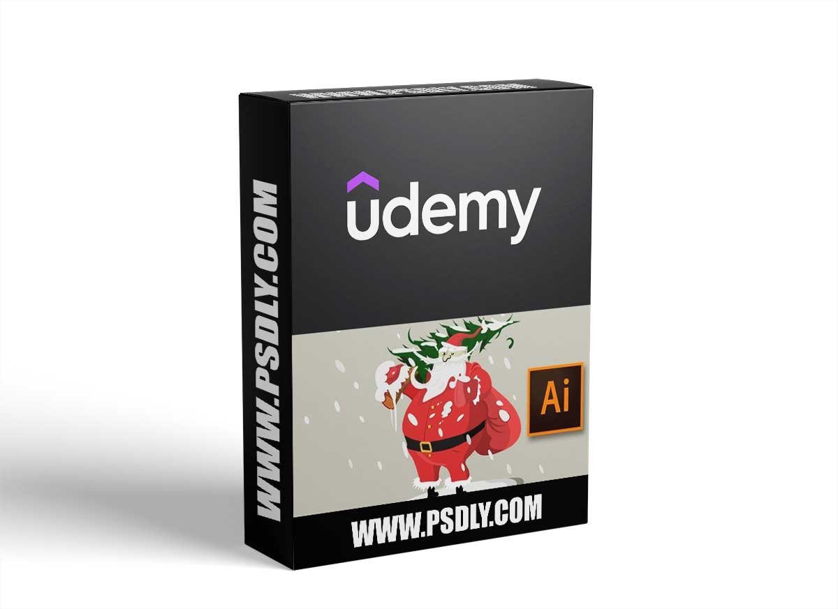 Creating Santa Claus Character in Adobe Illustrator