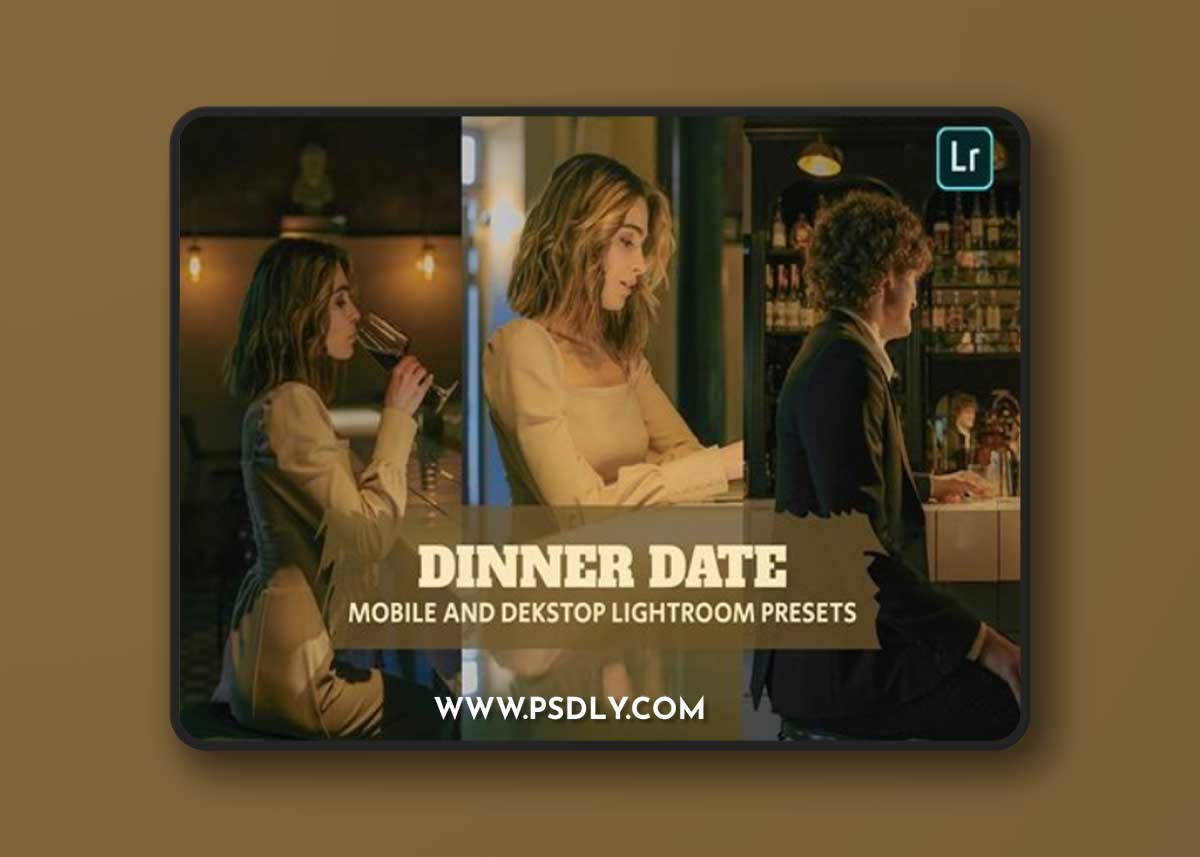 Dinner Date Lightroom Presets Dekstop and Mobile MMHR3HK