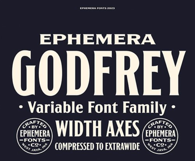 EFCO Godfrey Font Family
