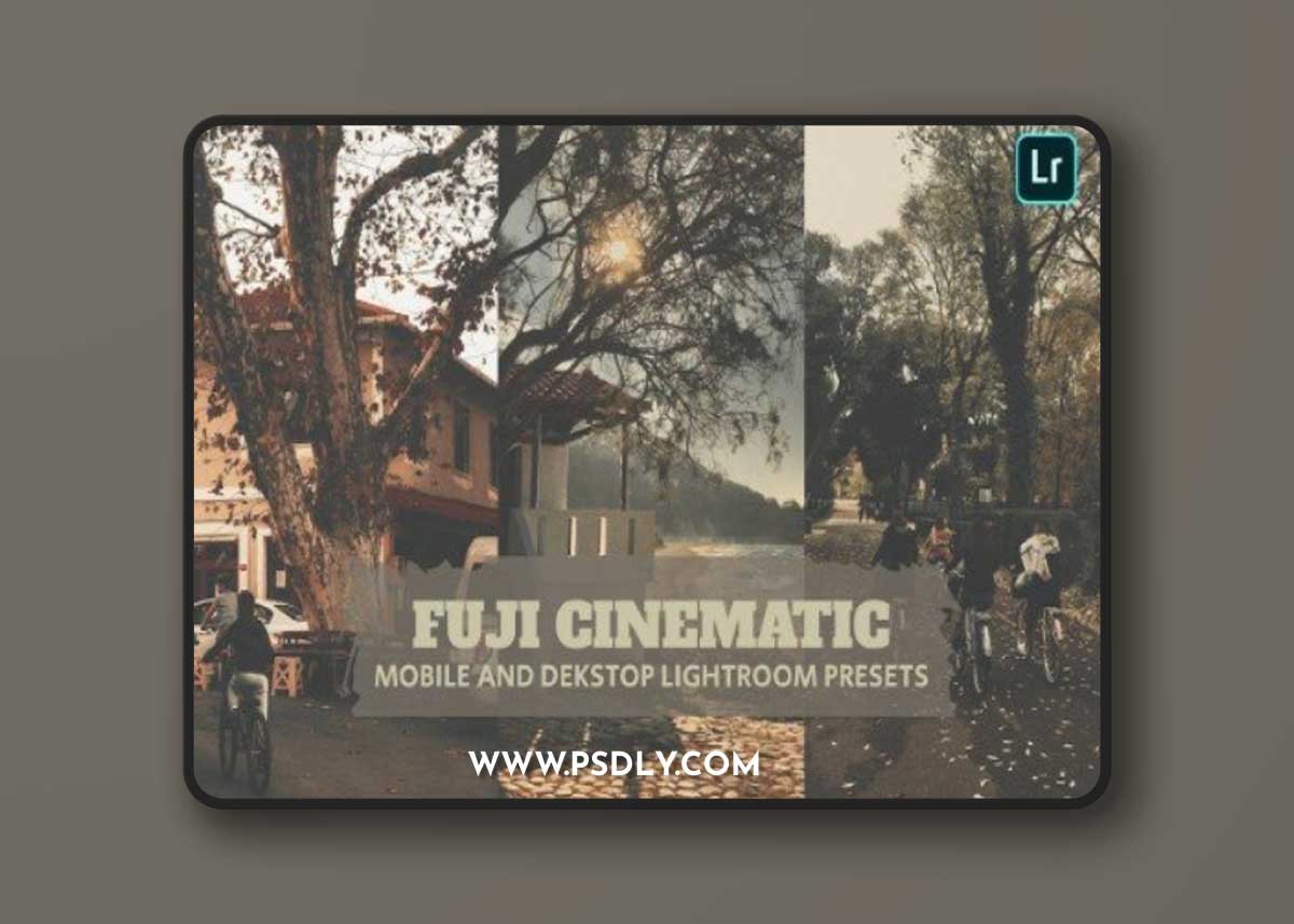 Fuji Cinematic Lightroom Presets Dekstop & Mobile JLETHTW