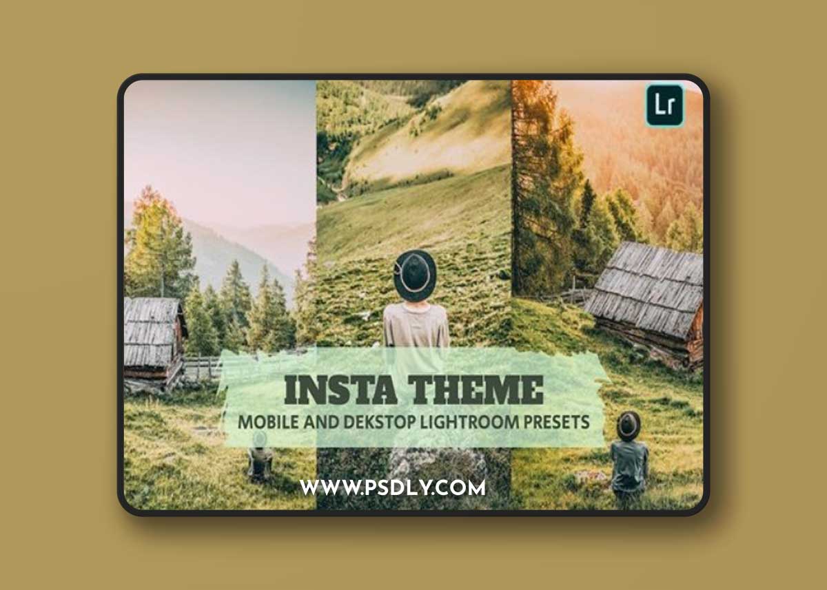 Insta Theme Lightroom Presets Dekstop and Mobile R433D42