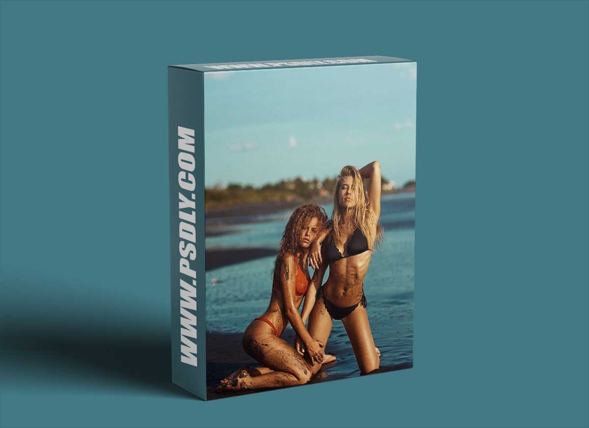 Joakim Karlsson - Julia and Chloe on the beach - Retouch using Capture One and Photoshop