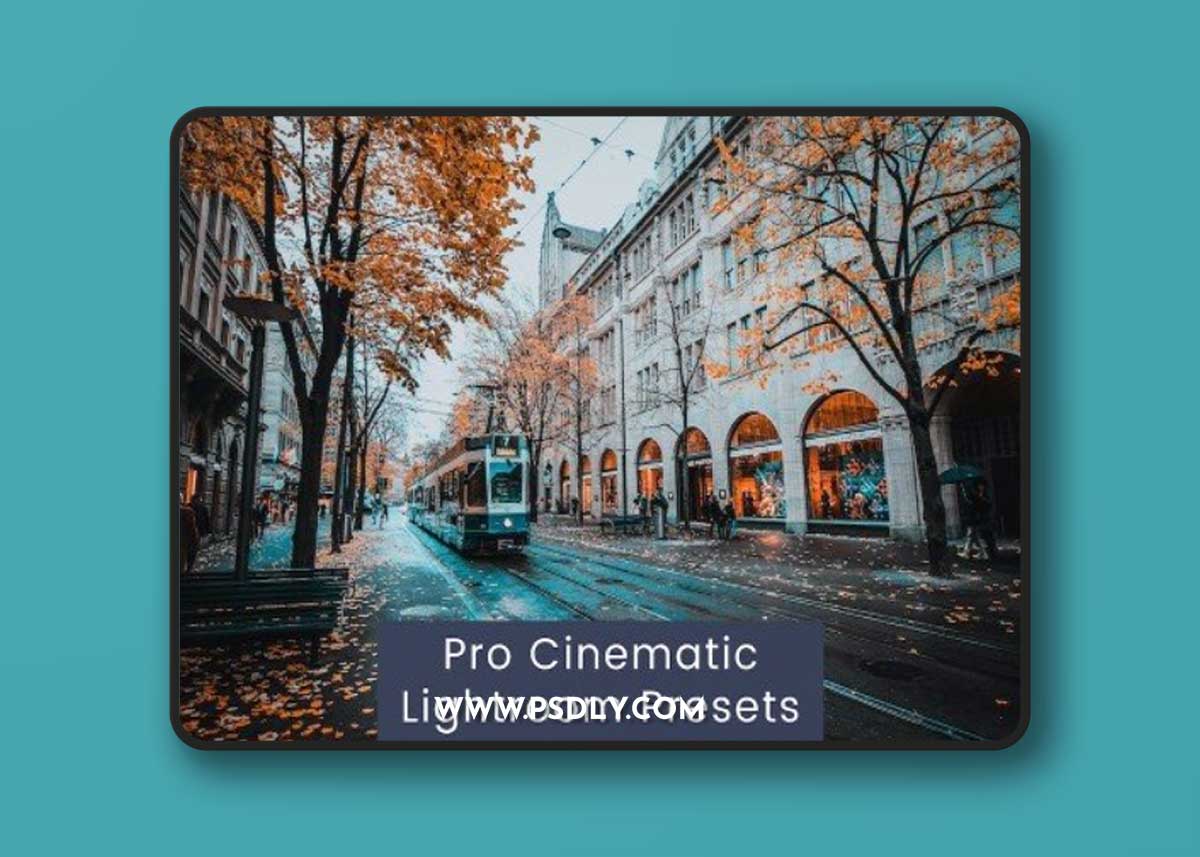 Pro Cinematic Lightroom Presets HXUV28K