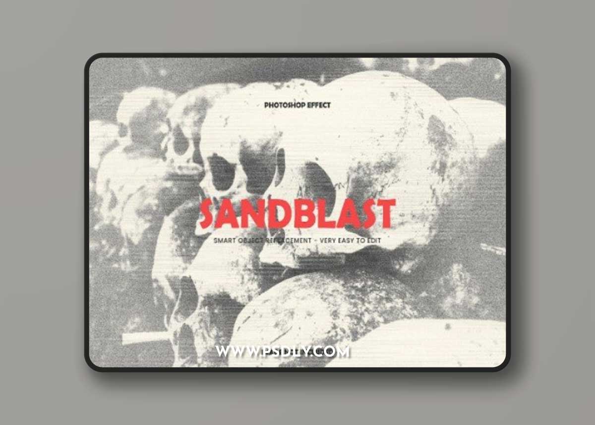 Sandblast Photo Effect RVFAQ4N