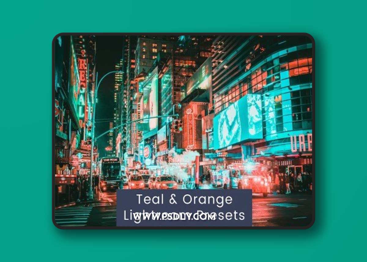 Teal & Orange Lightroom Presets XBLVY6X