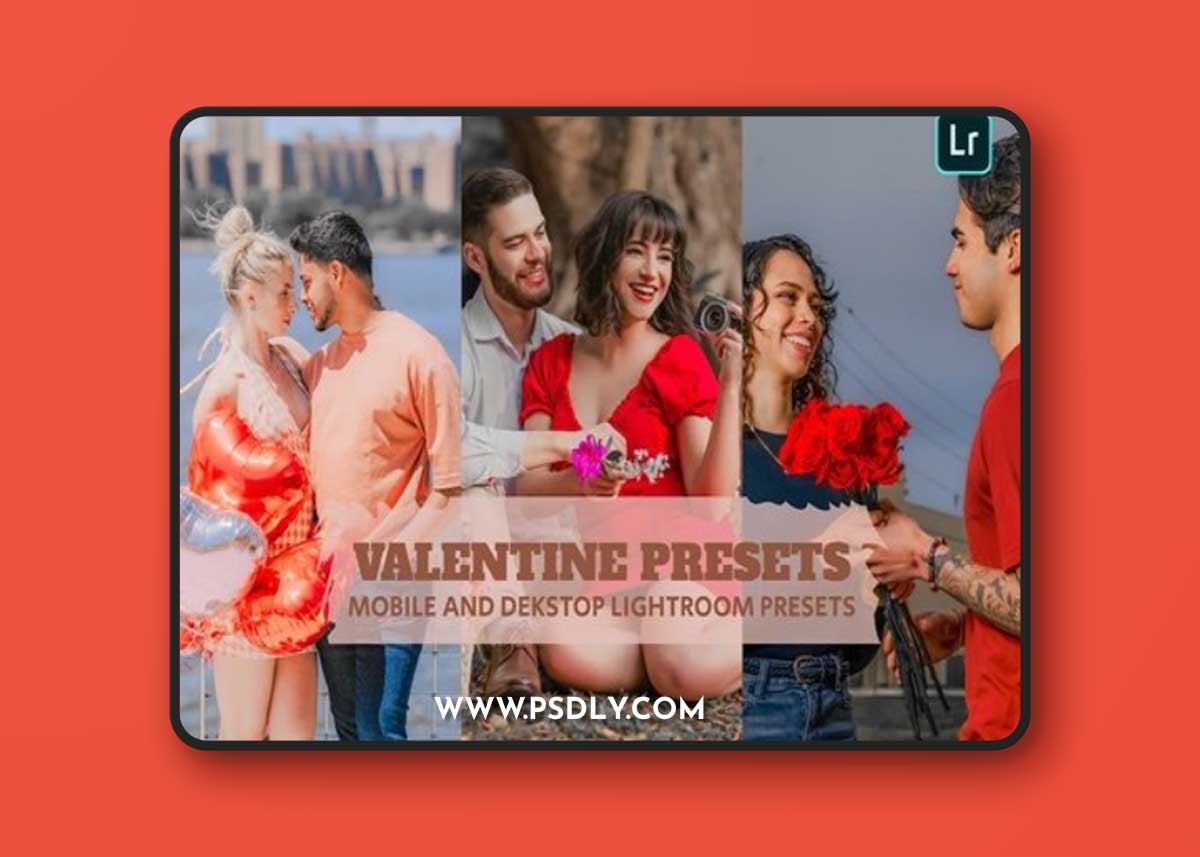 Valentine Presets Lightroom Presets Dekstop Mobile DJLU9JS