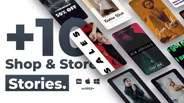 Videohive 10 Shop & Store Instagram Stories 43116757