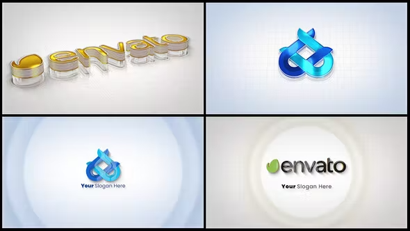 Videohive 3D Bouncy logo Reveal 42718510