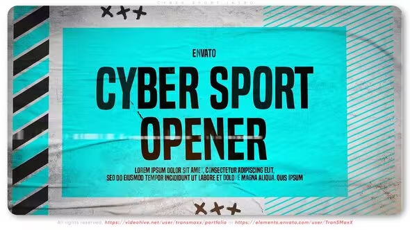 Videohive Cyber Sport Intro 43067186