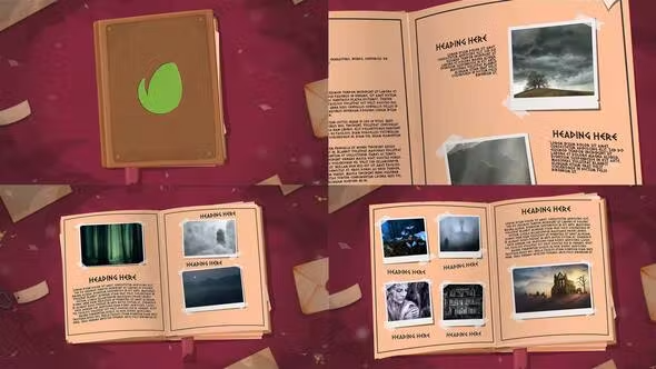 Videohive Fantasy Book Project 42868985