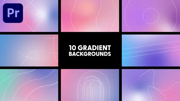 Videohive Gradient Backgrounds 42963825