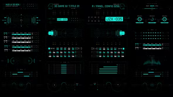 Videohive HUD Screen Gadgets 5 42796279