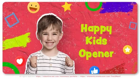 Videohive Kids Only Blog Opener 42800031