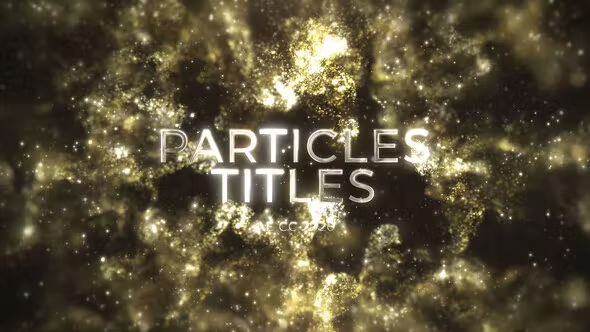 Videohive Luxury Golden Titles 42919064