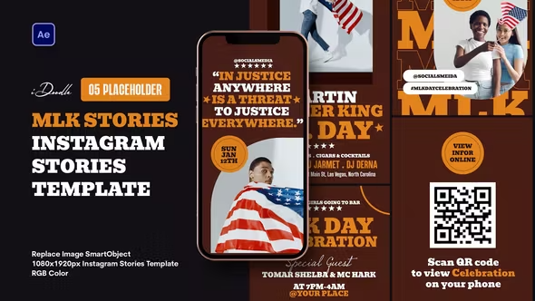 Martin Luther King Stories Instagram