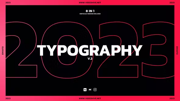 Videohive Typography v.2 42831263