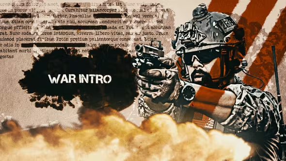 Videohive War Intro 43073762