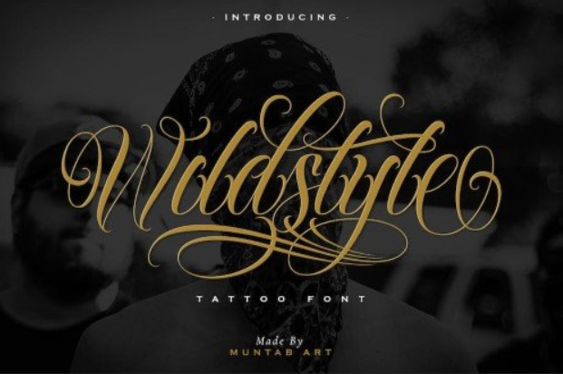 Wildstyle | Chicano Tattoo Font