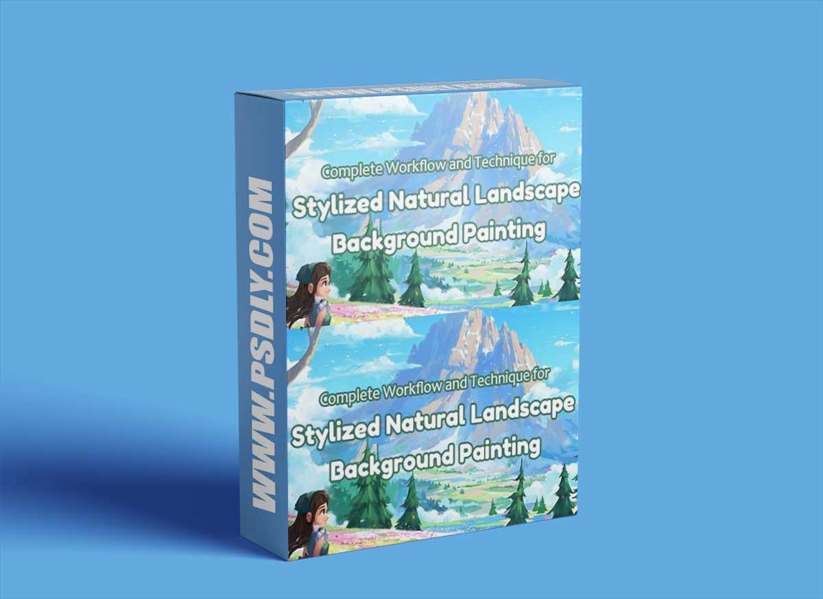 Wingfox – Stylized Natural Landscape Background Painting